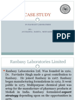 Case Study: On Ranbaxy Laboratries BY:-Anuradha, Babita, Meenakshi