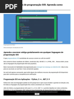 Tutoriais de Programação GIS Gratuitos - Aprenda Como Codificar - Geografia SIG