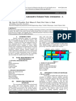 Muffler Design For Automotive Exhaust Noise Attenuation - A Review