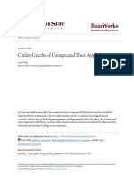 Cayley Graphs of Groups and Their Applications