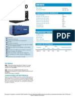 Caracteristicas Sdmo D600u