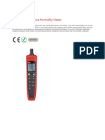 UT332 Temperature Humidity Meter