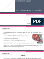 Ruptura Prematura Das Membranas Ovulares