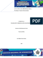 Evidencia 6 "Planeación y Presentación de Mi Producto