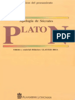 +platon Apologia de Socrates Ed Llatzer Bria PDF