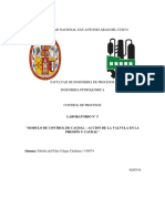 Modelo Matematico - Control de Procesos