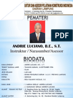 Cv. Andrie Luciano