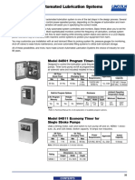 Centro-Matic Automated Lubrication Systems: System Controls