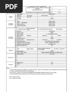 Datasheet For Pressure Transmitter - Process Data