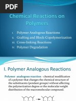 Chemical Reactions On Polymers