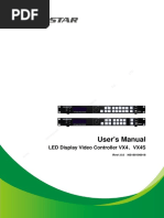 Video Controller VX4 Series User Manual-V1.0.0