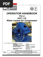 ASC 100 D CompAir 5437 Air Compressor Operator Handbook PDF