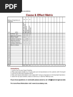 Ce Matrix Template