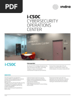 Indra I-Csoc Cybersecurity Operations Center