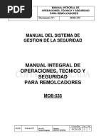 Manual Integral de Operaciones Tecnico y de Seguridad para Remolcadores