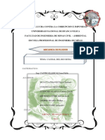 Calculo de Caudal Del Rio Sicra-Lircay