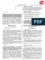 TUO Del D.L. 1192 Ley Marco de Adquisición y Expropiación de Inmuebles Legis - Pe