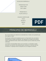 Ecuacion de Bernoulli