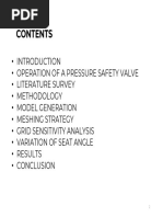 Pressure Safety Valve Analysis