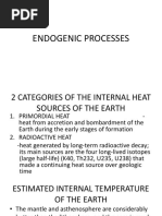 Endogenic Processes