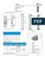 Level Gauge - LG 6: Model A B C D F WT KGS