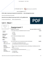 Stress Management - Unit 3 - Week 1