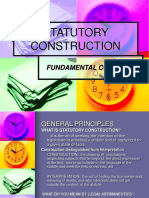 Statutory Construction - Power Point