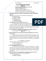 ME6005/Process Planning & Cost Estimation Year/sem:IV/VII