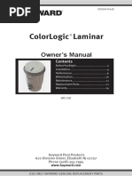 Colorlogic Laminar: Owner'S Manual