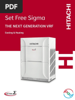 Hitachi VRF Set Free Sigma Catalogue PDF