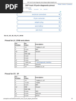 DAF Truck 16 Pole Diagnostic Pinout Diagram @