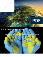 CSS Geography Notes