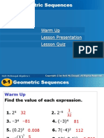 Warm Up Lesson Presentation Lesson Quiz: Holt Mcdougal Algebra 1 Holt Algebra 1 Holt Mcdougal Algebra 1