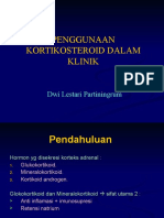 Penggunaan Kortikosteroid Dalam Klinik