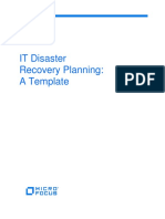 Disaster Recovery Planning Template Revised