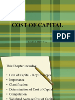 Cost of Capital: Kevin D. Asentista