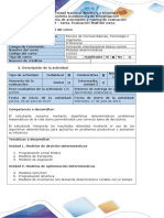 Guia de Actividades y Rúbrica de Evaluación - Post - Tarea - Evaluación Final Del Curso