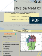 Executive Summary RDTR BWP Kecamatan Wedi