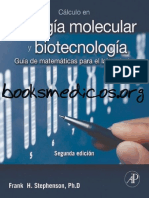 Calculo en Biología Molecular y Biotecnología