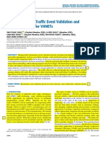 Blockchain-Based Traffic Event Validation and Trust Verification For Vanets