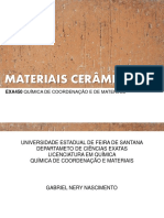 Materiais Cerâmicos