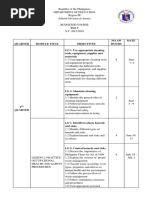 Tle 7 Budgeted Course Outline