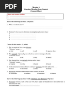 Assignment2 - Guessing Meaning From Context Clues