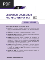 Deduction, Collection & Recovery of Taxes