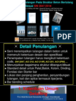 Ketentuan Detail Tulangan Pada Struktur Beton Bertulang Sesuai SNI 2847-201X. HAKI Medan 20.07.2019-1