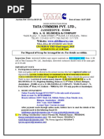 TATA CUMMINS Pvt. Ltd. Scrap Items Catalogue Auction Dt. 02-08-19, Rev-1