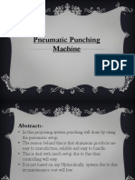 Pneumatic Punching Machine