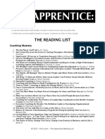 Rich Litvin Apprenticeship Reading List PDF