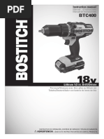 Bostitch: Instruction Manual