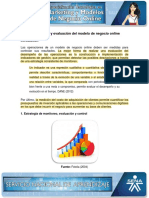 Seguimiento y Evaluación Del Modelo de Negocio Online 1